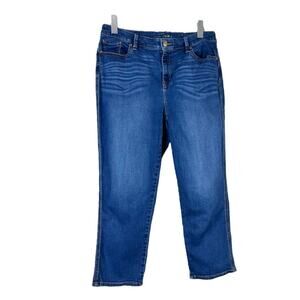 Chico’s Jeans The Platinum Crop High Rise Dark Wash Size 1.5 Women’s Size 10